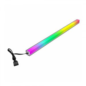 نوار نورپردازی ال ای دی ARGB رنگین کمان مغناطیسی دو طرفه گیم مکس مدل Viper AR40