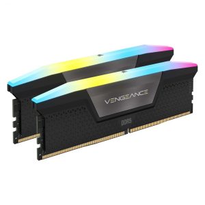 رم کورسیر VENGEANCE RGB 96GB 48GBx2 5600MHz CL40 DDR5