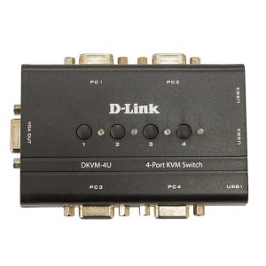 سوئیچ 4 پورت دی لینک D-Link KVM Switch DKVM‎-4U